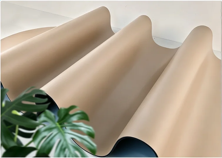 Oval Arch‑Shaped Yoga Mat, Double‑Sided Non‑Slip Coconut‑Fiber Matte PU Rubber Fitness Workout Pilates Mat