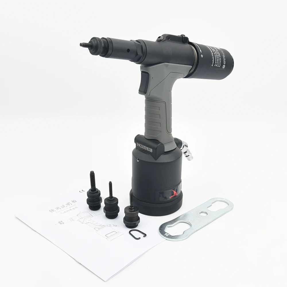 M4 M5 M6 M8  Light Weight Air Blind Rivet Nut Tools Set Automatic Quick Change Pneumatic Thread Rivets Gun for All Material Nuts