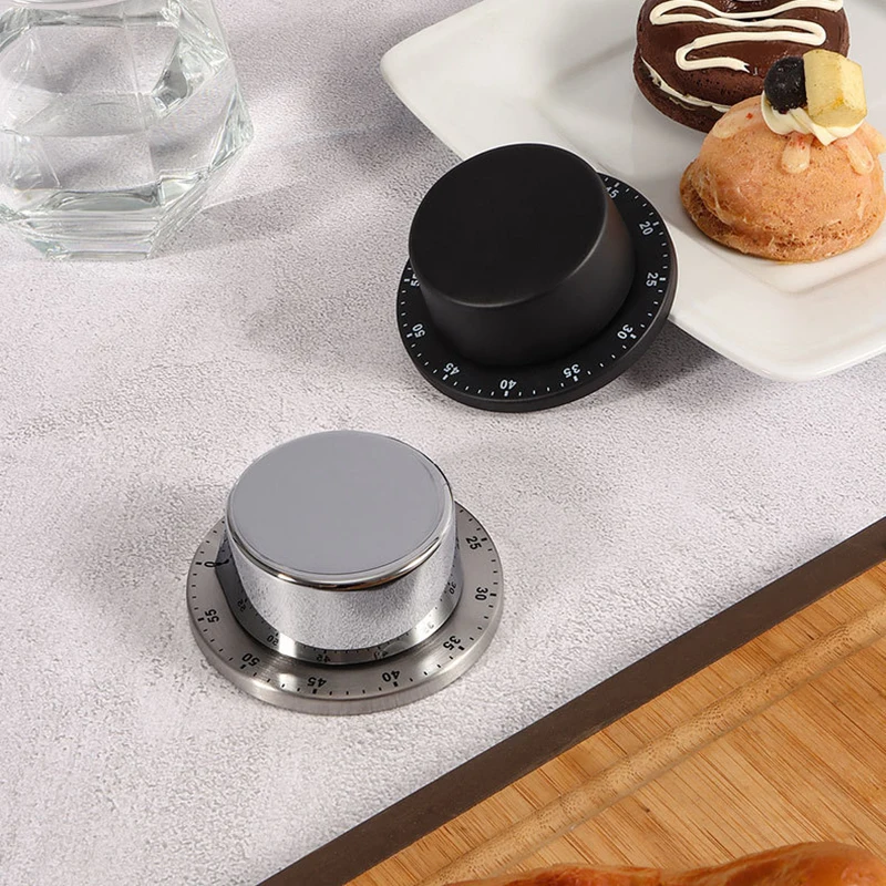 

Stainless Steel Kitchen Timer With Strong Magnetic Base Easy To Use Countdown Device Loud Alarm For Baking Cooking And Fitness