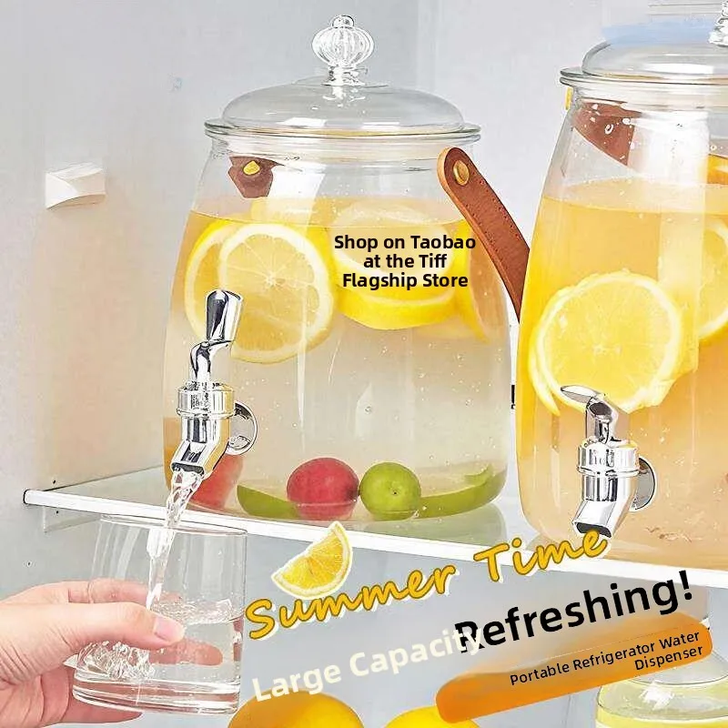bouteille-d'eau-grande-capacite-avec-robinet-pour-refrigerateur-usage-domestique-seau-a-boisson-distributeur-d'eau-glacee-pot-a-jus