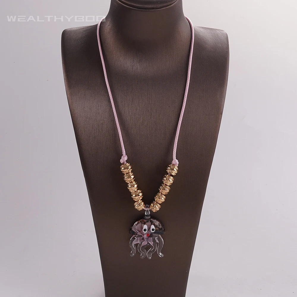 

Ожерелье с подвеской в виде океанского дизайна, уникальное очаровательное украшение для повседневных встреч, небольшой милый подарок