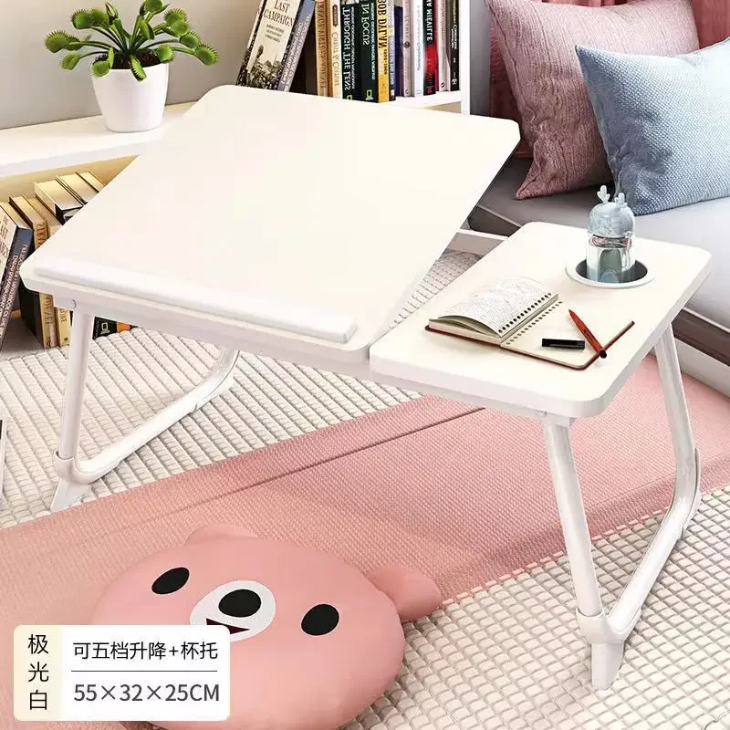 Computer Desk Notebook Height Adjustable Bedroom Sitting On The Ground Mobile Desk Dormitory Lazy Table Mini Table Foldable