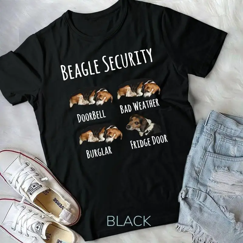 Funny Beagle Hoodie Beagle Security Unisex T shirt