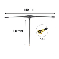 50 PCS Long/Short Receiving Antenna 898-915MHz For Remote Control FPV Racing Drones T-Shaped Communication Antennas
