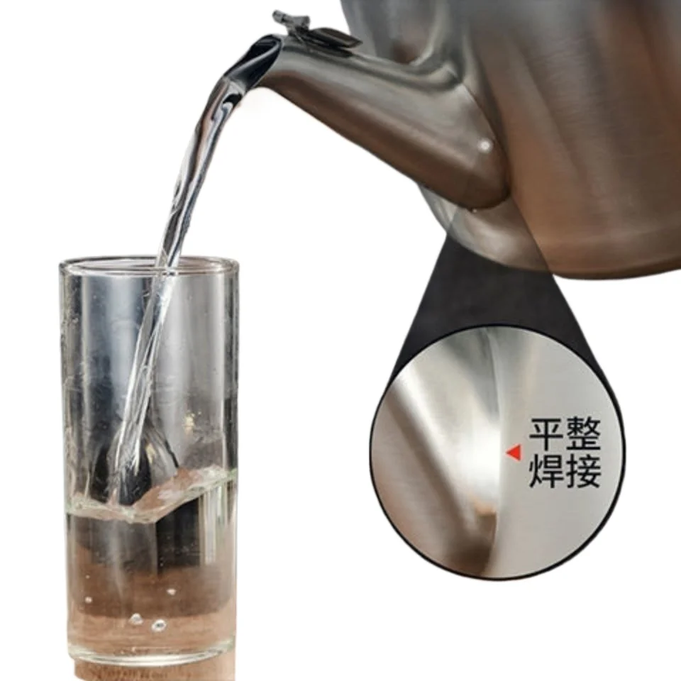 New Arrival 304 Thickened Stainless Steel Whistling Water Kettle for Gas Stove and Induction Cooker