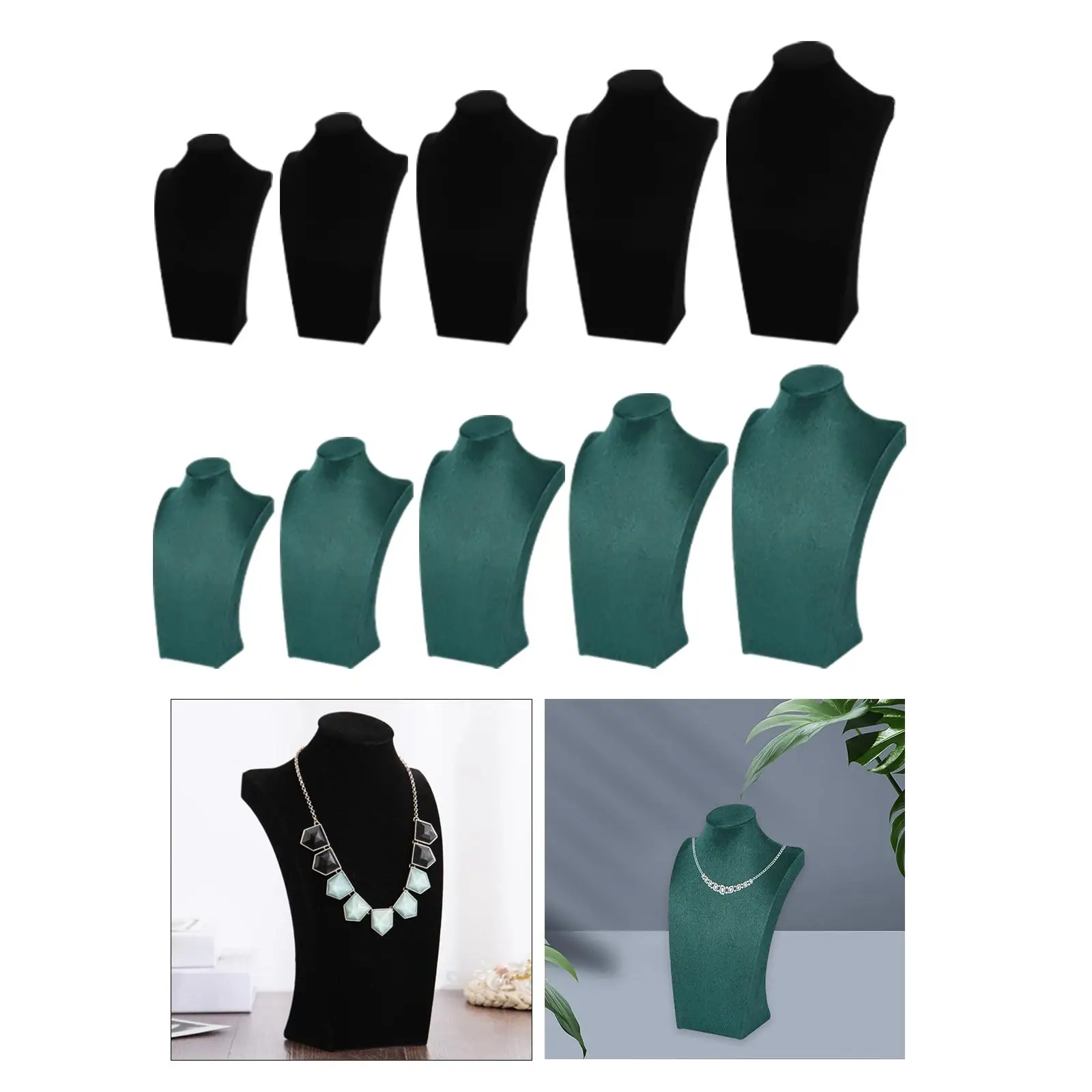 

Ожерелье, ювелирные изделия, модель, бюст, подставка-органайзер для хранения в выставочном зале