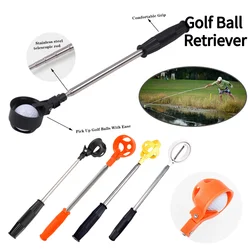 79 inch Golf Ball Retriever 8 Sections Stainless Steel Telescopic Golf Ball Picker Upper Golf Training Aids for Water Tool