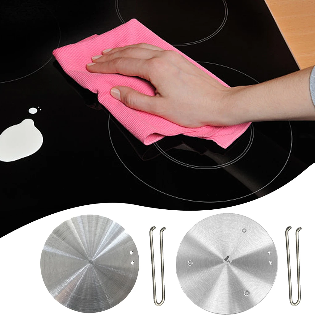 

Gas Electric Cooker Plate Heat Distribution For Induction Hobs Heating Moka Pots Casseroles Stainless Steel Wide Range Of Uses