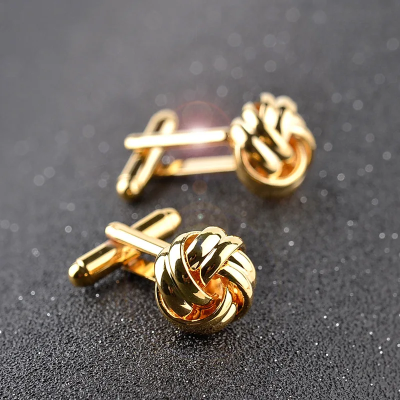1Pair Men's Stainless Steel Vintage Tone Laser Twist Cuff Links Wedding Gift Cuff Links