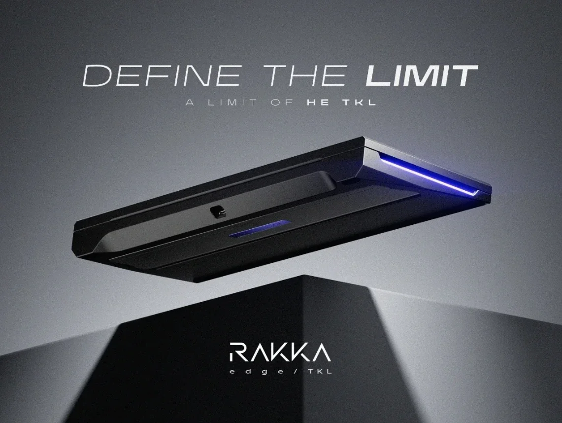 RAKKA 80 EDGE / MOBIUS Switch 87個 RAKKA 80 Edge Magnetic Switch Keyboard Mechanical Keyboard Type-c