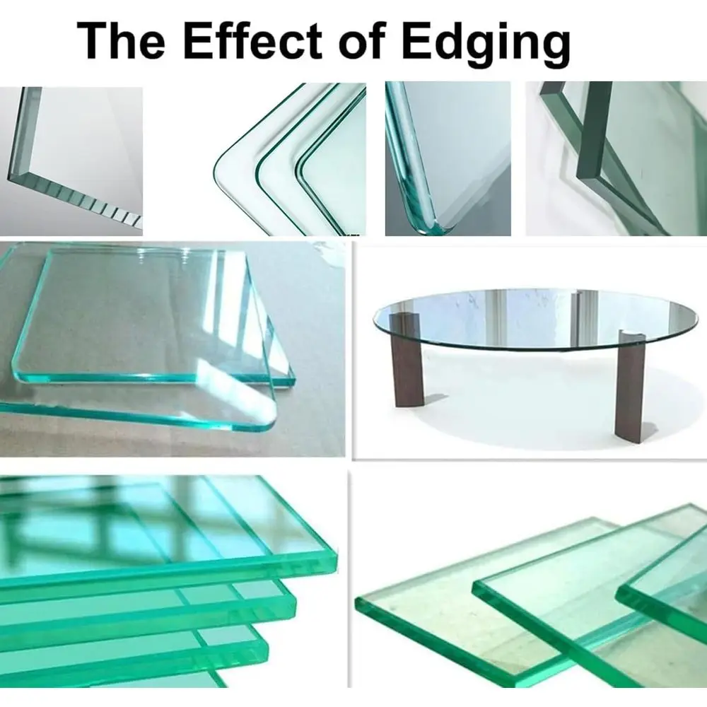 휴대용 800W 110V 유리 연마기, 8000 RPM, 직선 및 원형 가장자리 연마기, 유리, 대리석 및 타일용, 컴팩트 28x15x24cm