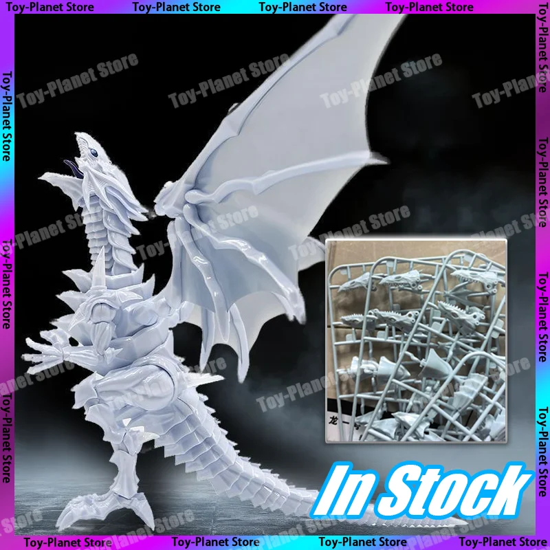 

In Stock Blue-Eyes White Dragon Figure-Rise Action Figure Standard Assembly Model Action Figures Toys Collectible Ko Model Toys