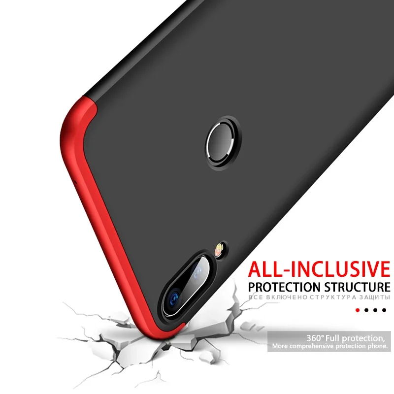 GKK Original Case for ASUS Zenfone Max Pro M2 Case ZB631KL Armor Shockproof 3 in 1 Hard cover for Zenfone Max Pro M2 ZB631KL