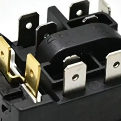 Refrigerator Starter Overload Protector QP3 15A Black For Compressor Motor Startup Safety Replacement Part Home Appliance Repair