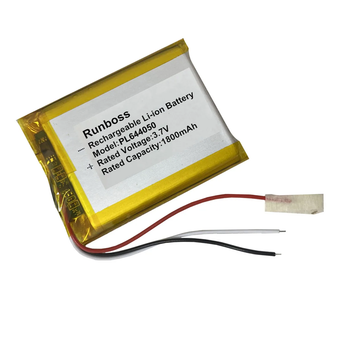 Wireless Headset Battery 3.7V/1800mAh PL644050 for HyperX Cloud Flight, Cloud Alpha, Cloud Flight S