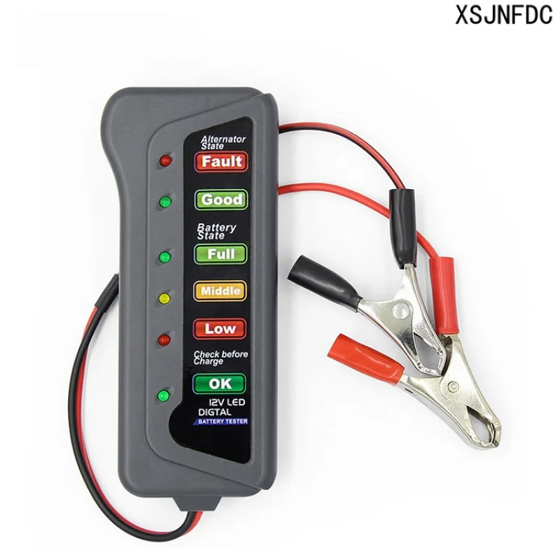 

12V батареи тестер для автомобильной/Электрический автомобиль/мотоцикл батареи