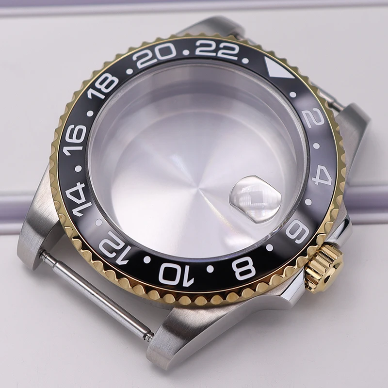 NH35 ساعة حافظة الراقية يشعر الياقوت الزجاج NH36 ساعة اكسسوارات مناسبة ل 28.5 مللي متر الطلب 100 متر مقاوم للماء