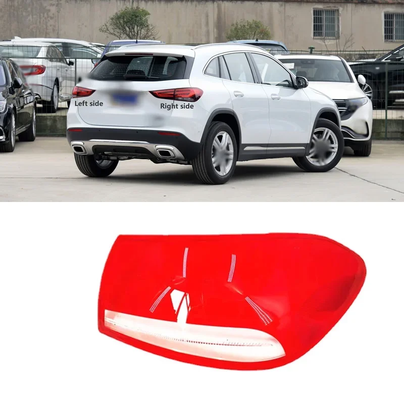 

for Mercedes Benz GLA 2020-2023 Car Rear Taillight Shell Brake Lights Shell Replace Auto Rear Shell Cover Lampshade