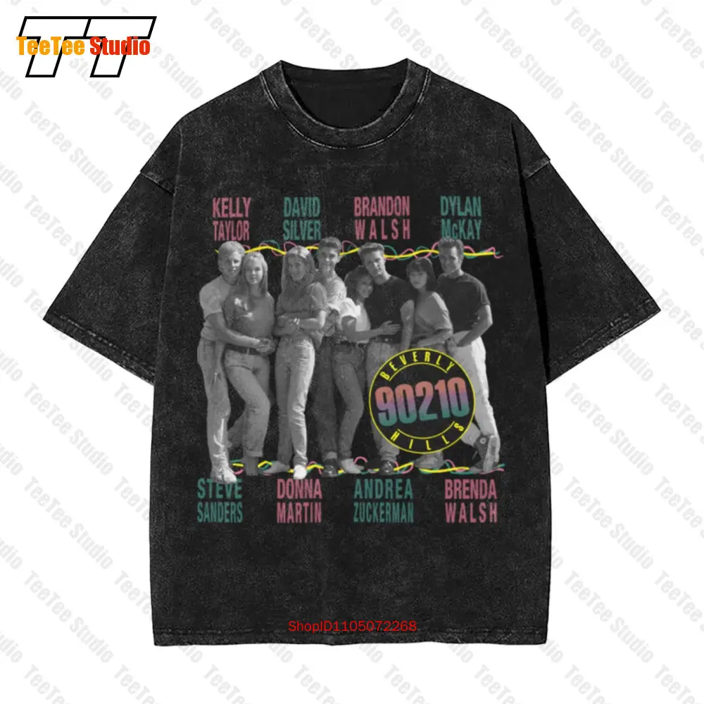 Womens The Cast Of Beverly Hills 90210 Vintage Oversized T-Shirt SI0K