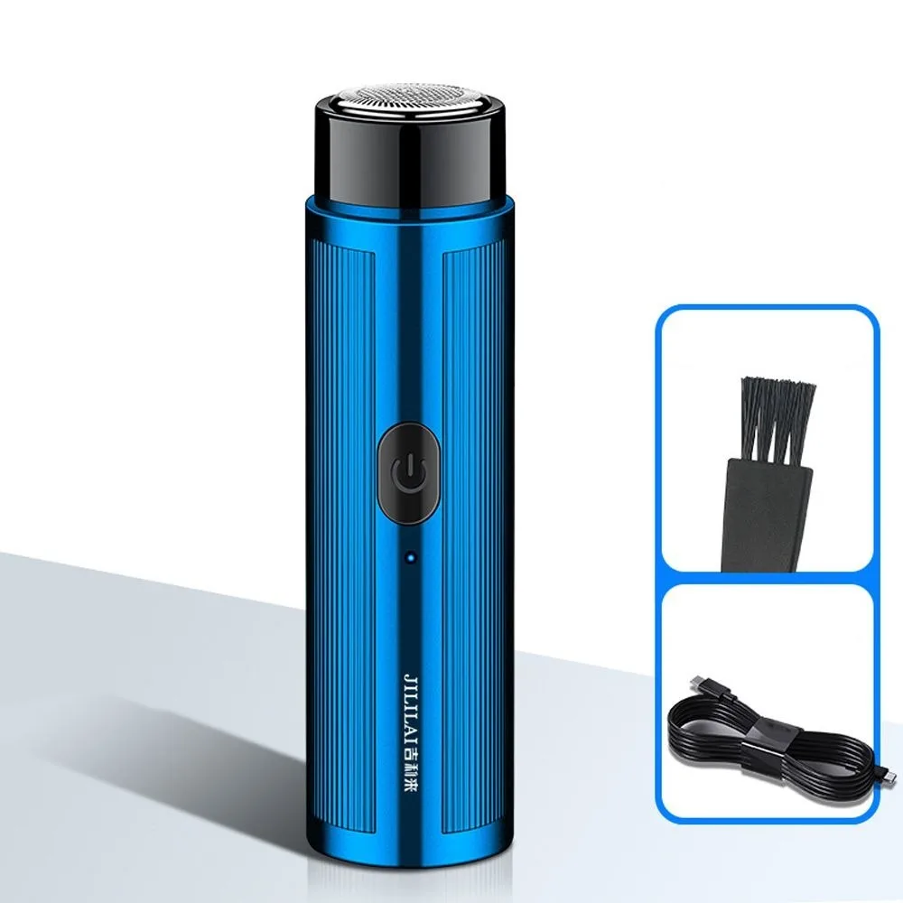 

Новая мини-электробритва, перезаряжаемая, полностью автоматическая, карманная, портативная, моющаяся, для бороды, унисекс