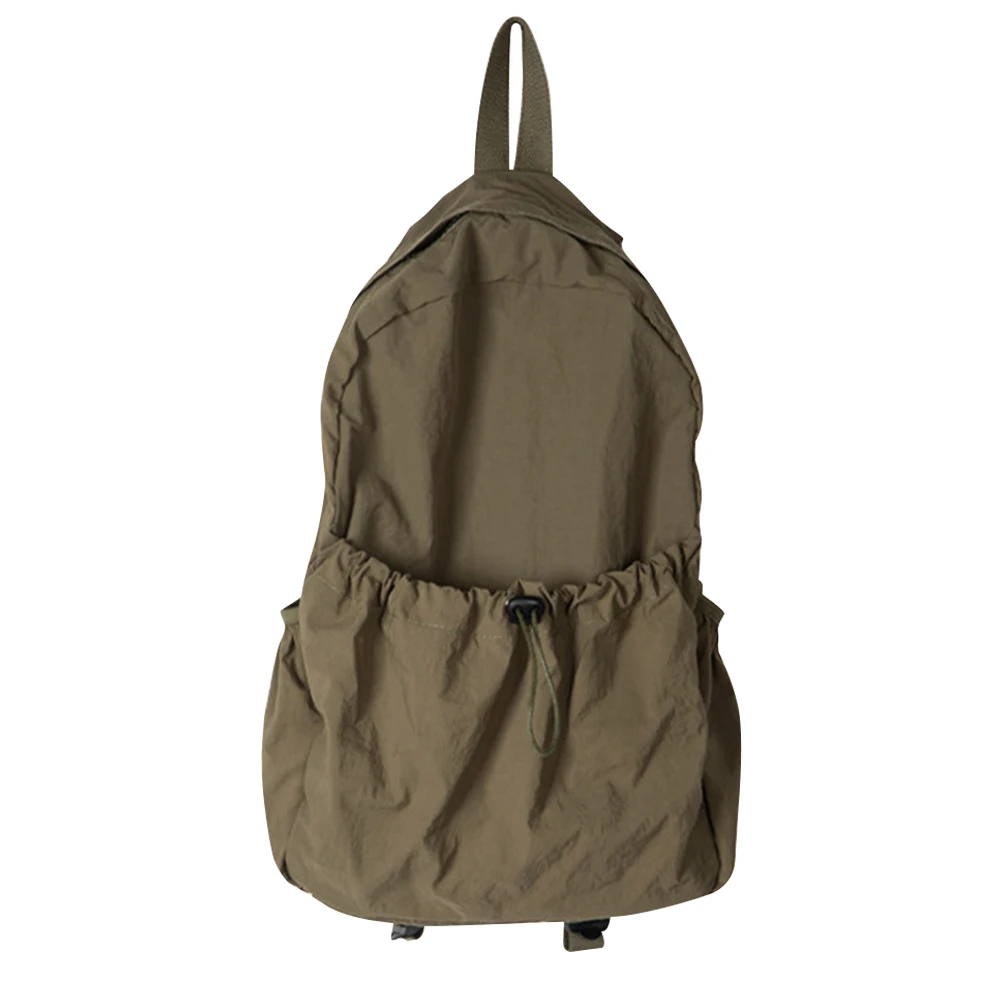 

Women Student Schoolbag Light Weight Fashion Middle Student Backpack Large Capacity Portable Drawstring Teenage Girls Boys