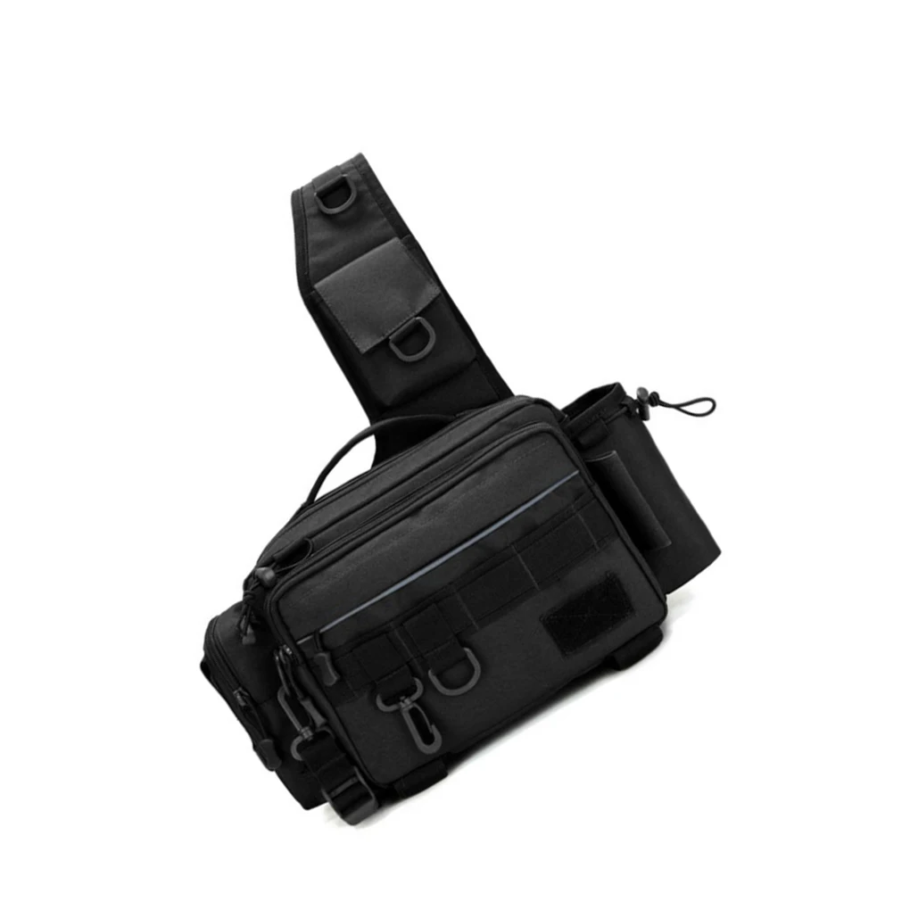 

Fishing Tackle Bags Single Shoulder Portable Storage Bag Large Capacity