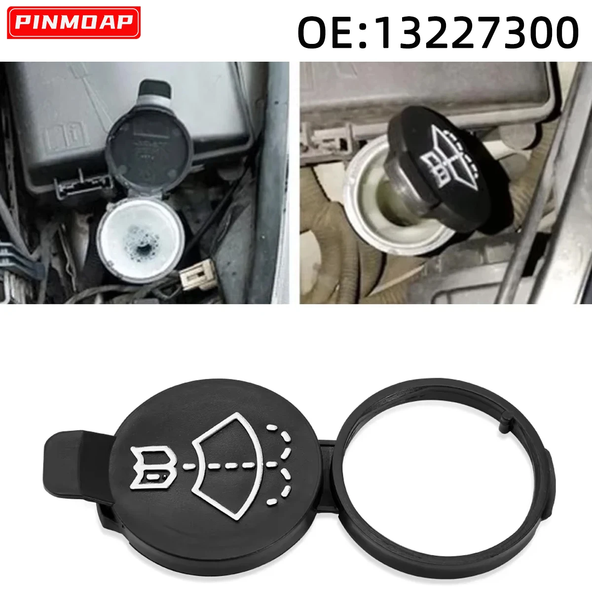 Windshield Wiper Washer Fluid Reservoir Tank Bottle Cap 1PC For Camaro For Colorado For Cruze For Cadillac ATS / XTS 13227300
