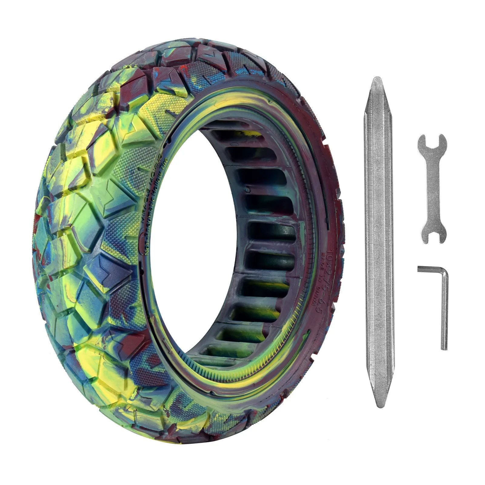 10x2.75-6.5 Solid Tire Built for dualtron Electric for scooters and Tested for Compatibility with For kukirin Units
