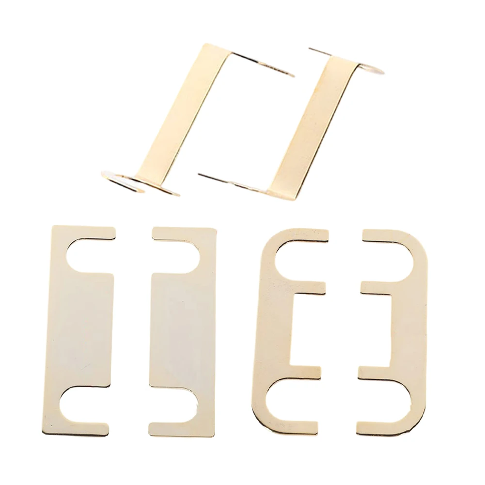 2pcs Speaker Pure Copper Connection Piece Four Junction Box Connection DIY Audio Speaker Terminals Socket Clip