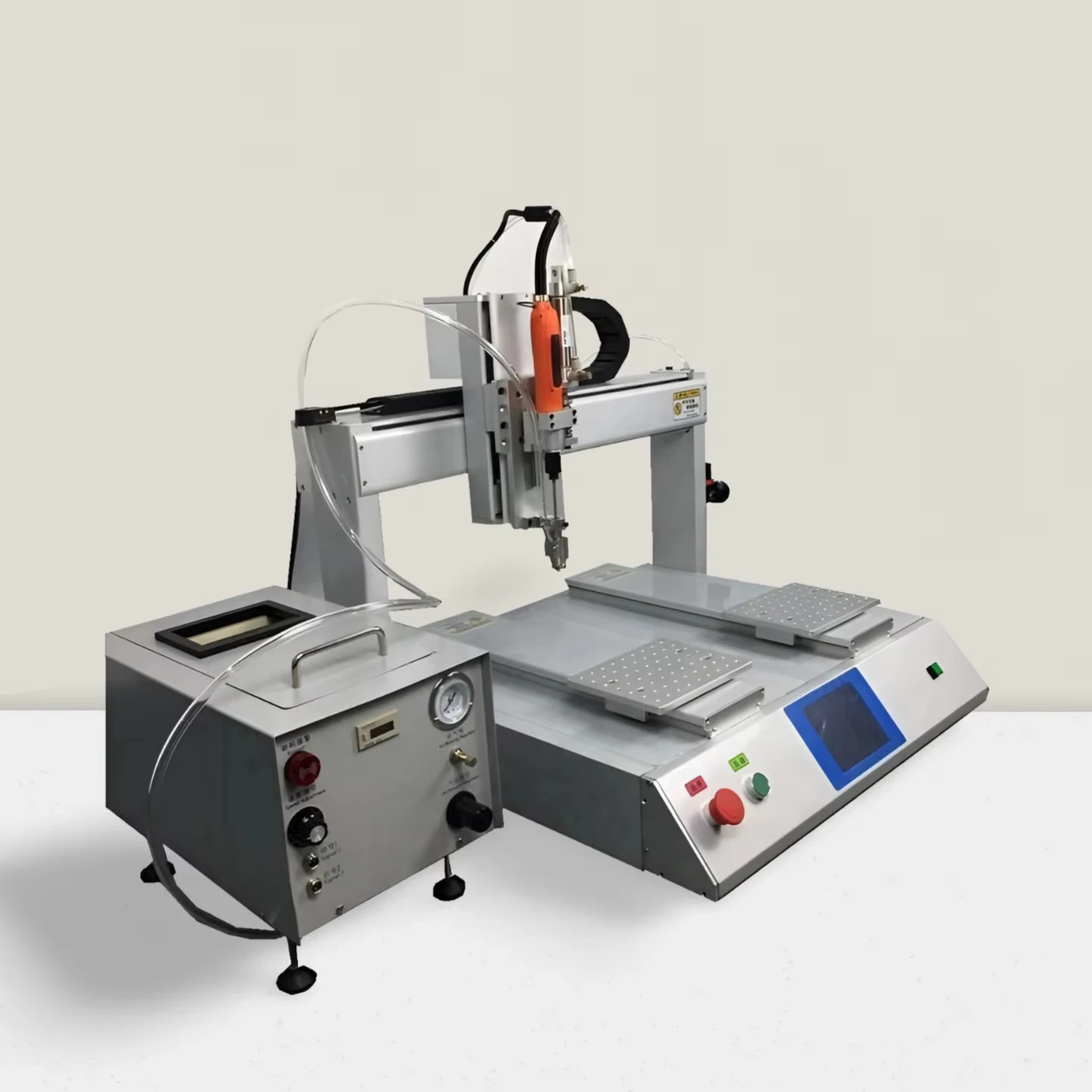 Automatic Vacuum Suction Locking Screws Machine Fasten Screw CNC Screwdriver Machine with Feeder for Non Head Screw