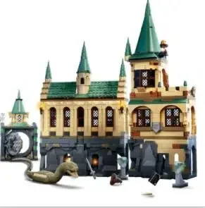 Miniso Disney FamousMovie 76389 Chamber of Secrets Building Model Building Blocks Children\'s Toys Christmas Birthday Gifts