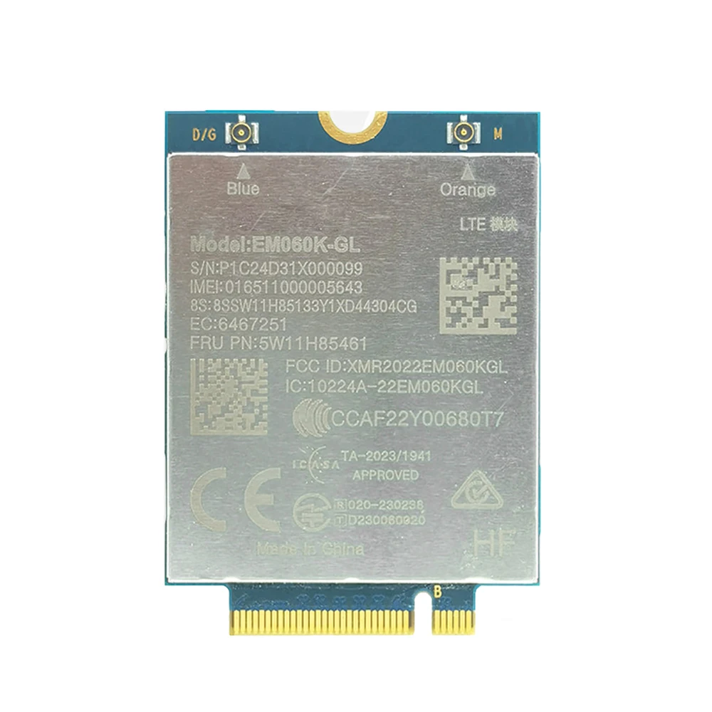 EM060K-GL LTE Cat6 M.2 Module FRU 5W11H85461 4G WWAN Card For 100e 500e Yoga Chromebook Gen4 Gen 4s