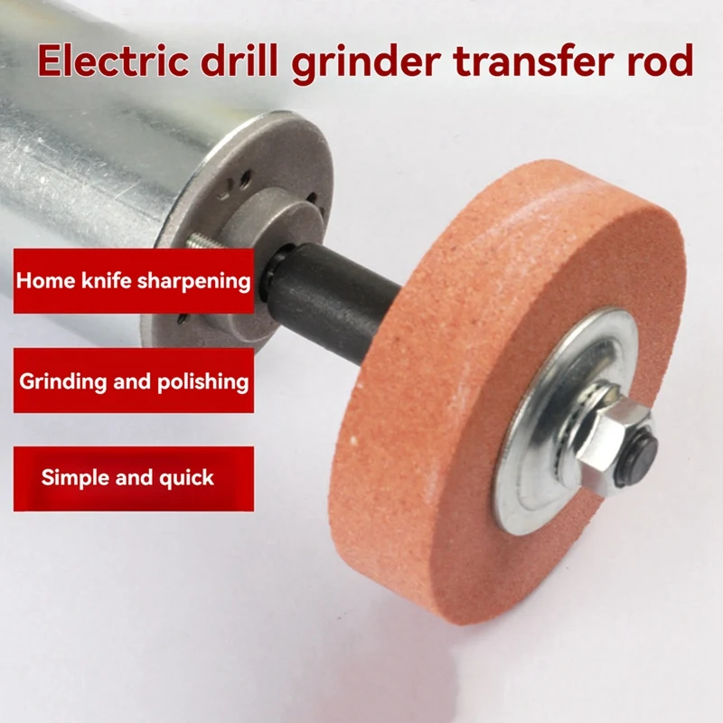 ¡CALIENTE! 3 juegos de eje de conexión de muela para varillas de pulido y pulido de motor 775