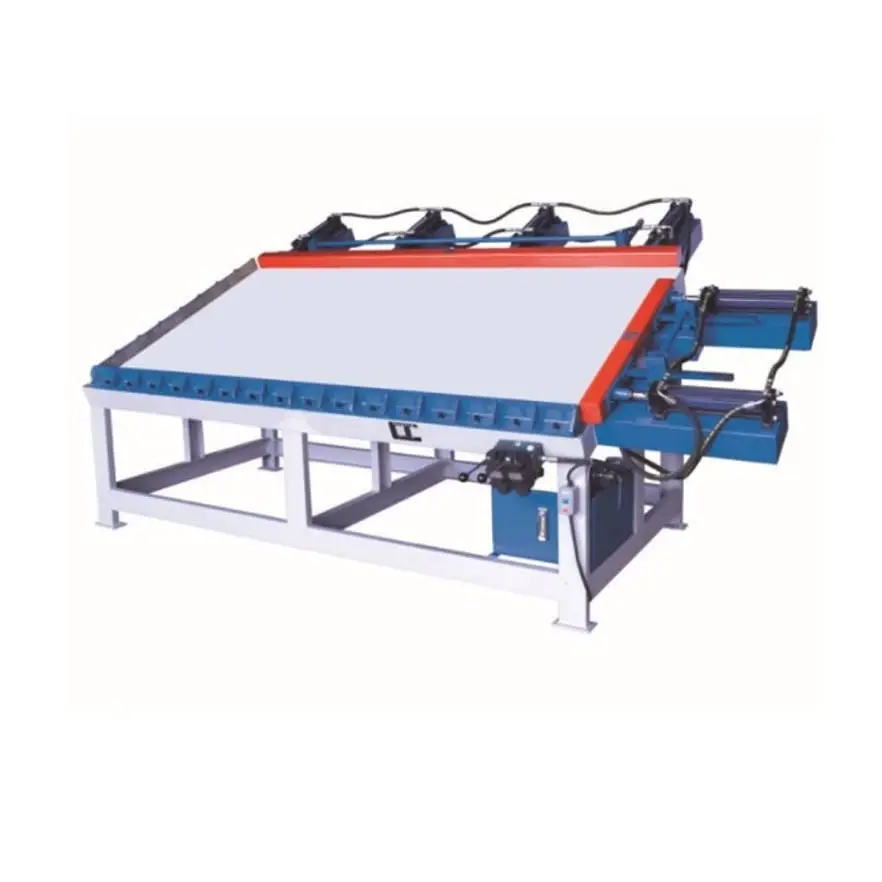 Motorized Single Side Wooden Door Frame Assembly Machine, 2KW 300KG Heavy Woodworking Composer