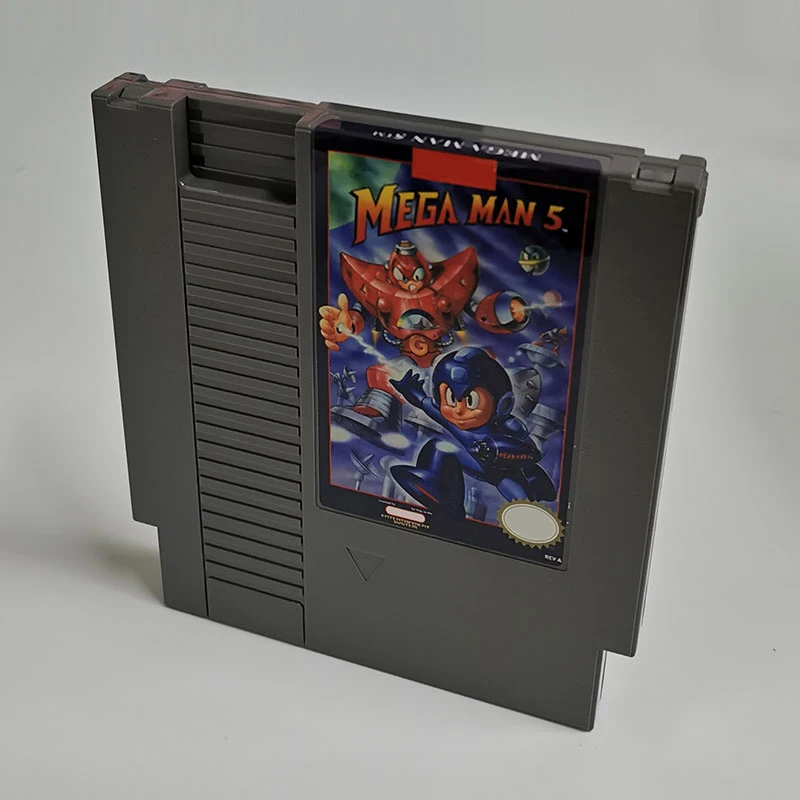 For Classic NES Game - megaman 5 Game Cartridge For NES Console 72 Pins 8 Bit Game Card