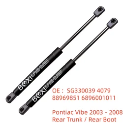 BOXI 2Pcs Rear Liftgate Gas Springs Lift Supports Struts SG330039 88973007 88969851 For Pontiac Vibe 2003 - 2008 Lift Struts