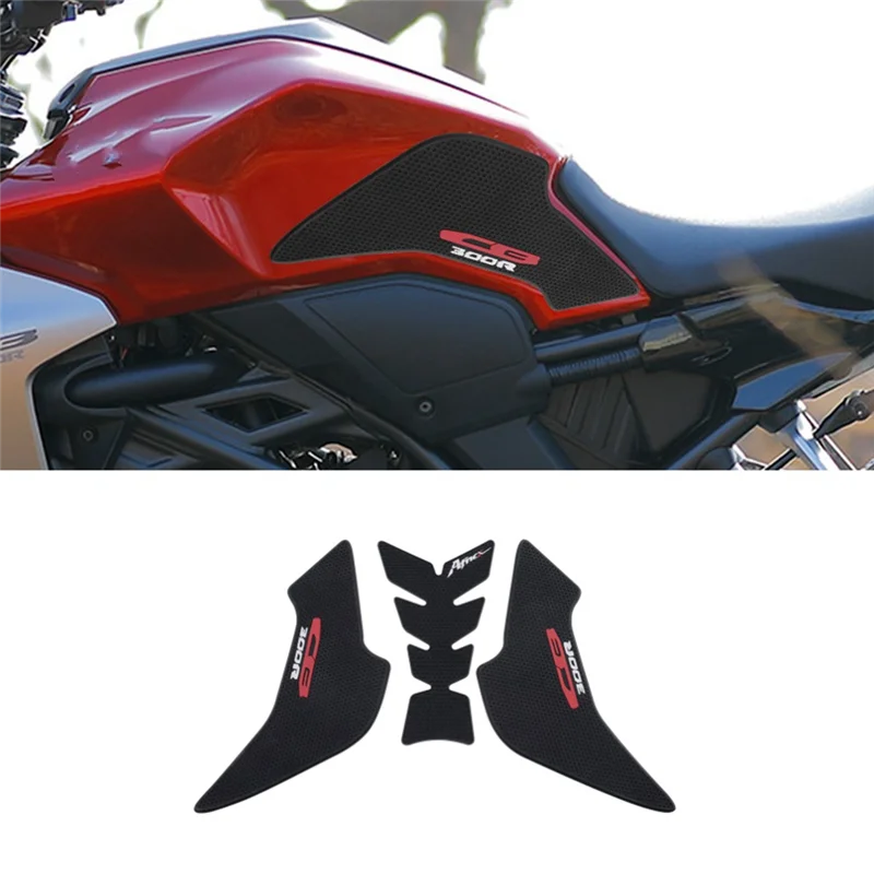

Motorcycle Tank Grip Pads Stickers Protector Traction Pad For Honda CB300R CB 300 R 2023 Accessories-ABQA