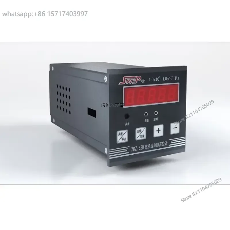 Microcomputer resistance meter Pirani two-way measurement