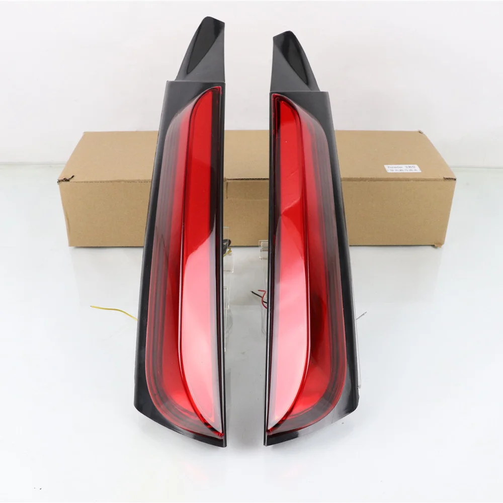 

July King LED Rear Column Brake Lights Case for Toyota Fortuner 2016-2020, Brake Lights + Night DRL + Streamer Turn Signals