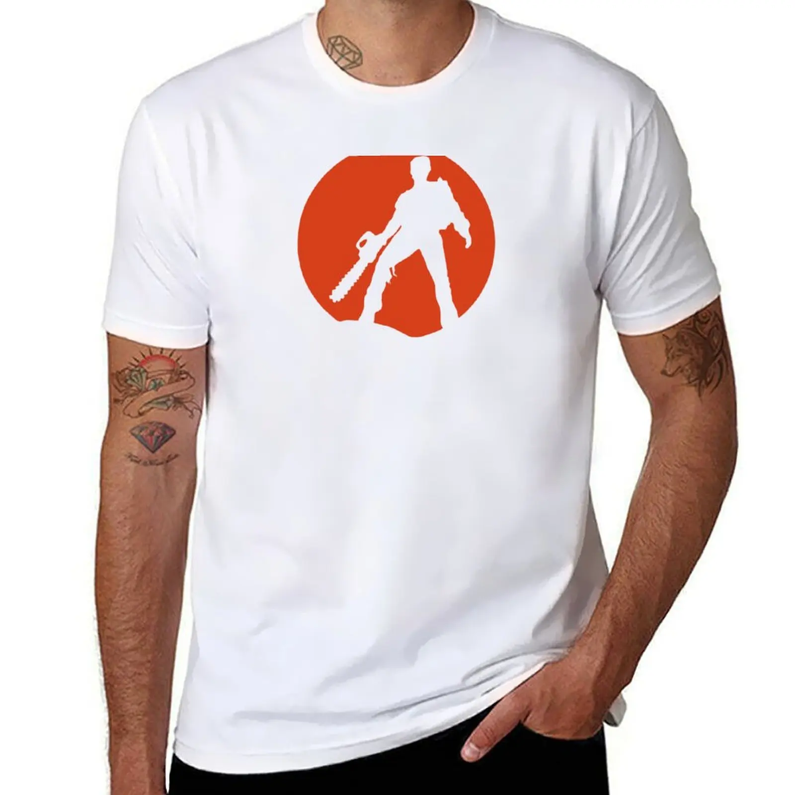 

Ash man shirt T-Shirt anime Dead t tshirt vs Evil The cotton