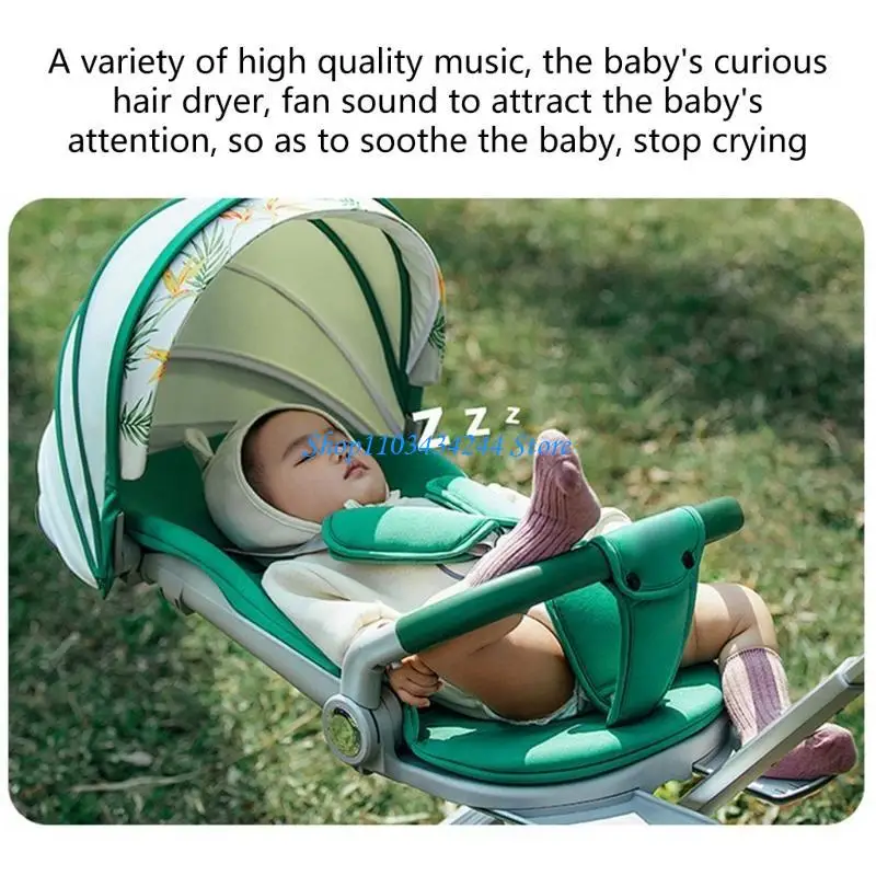 

G2TC Baby Sleep Aid Machine с нежным мягким ночным светом для детской крибки