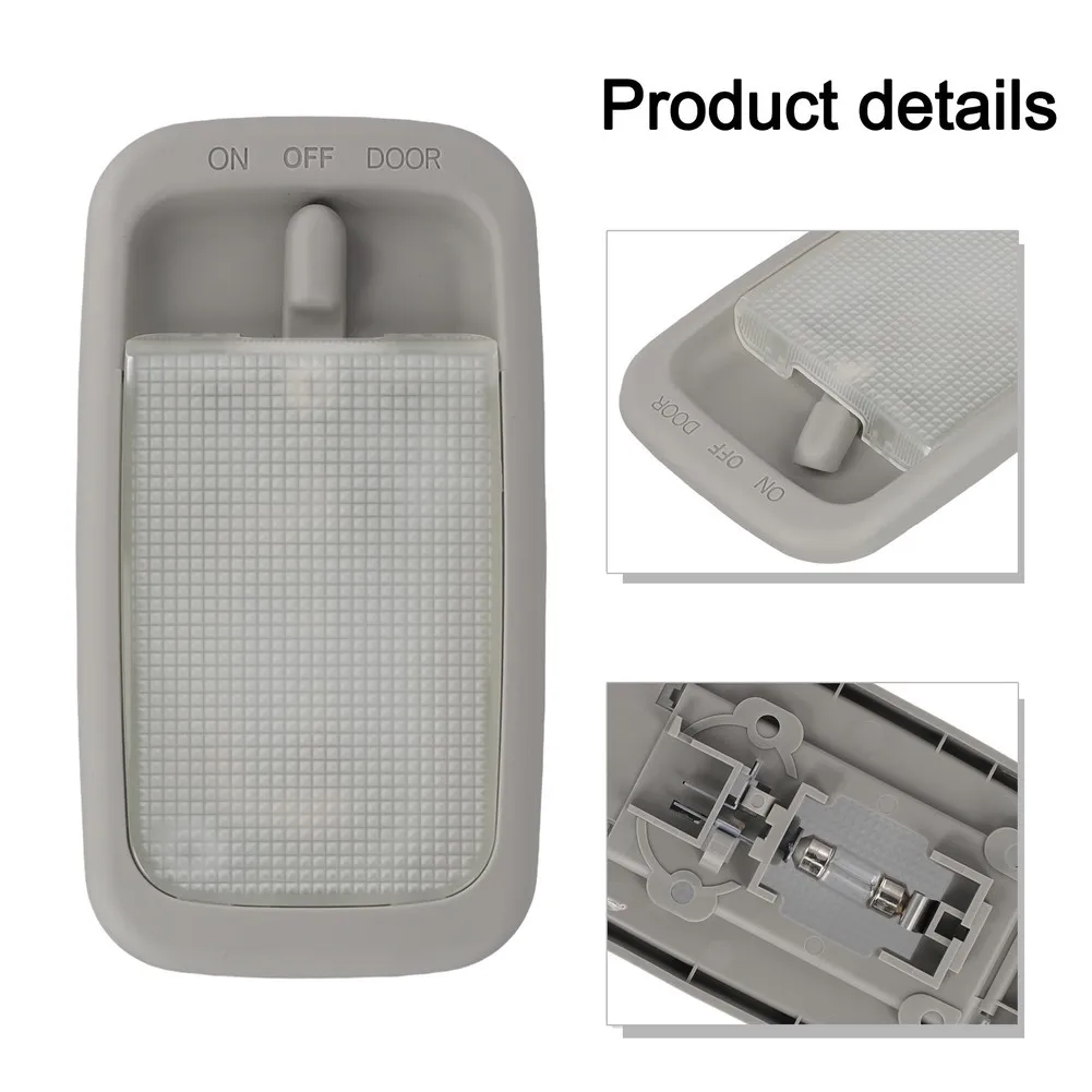 For Model Years 2004-2015 Roof Map Light Overhead Console Light For Night Reading 10*5*4cm Incandescent Bulb Included