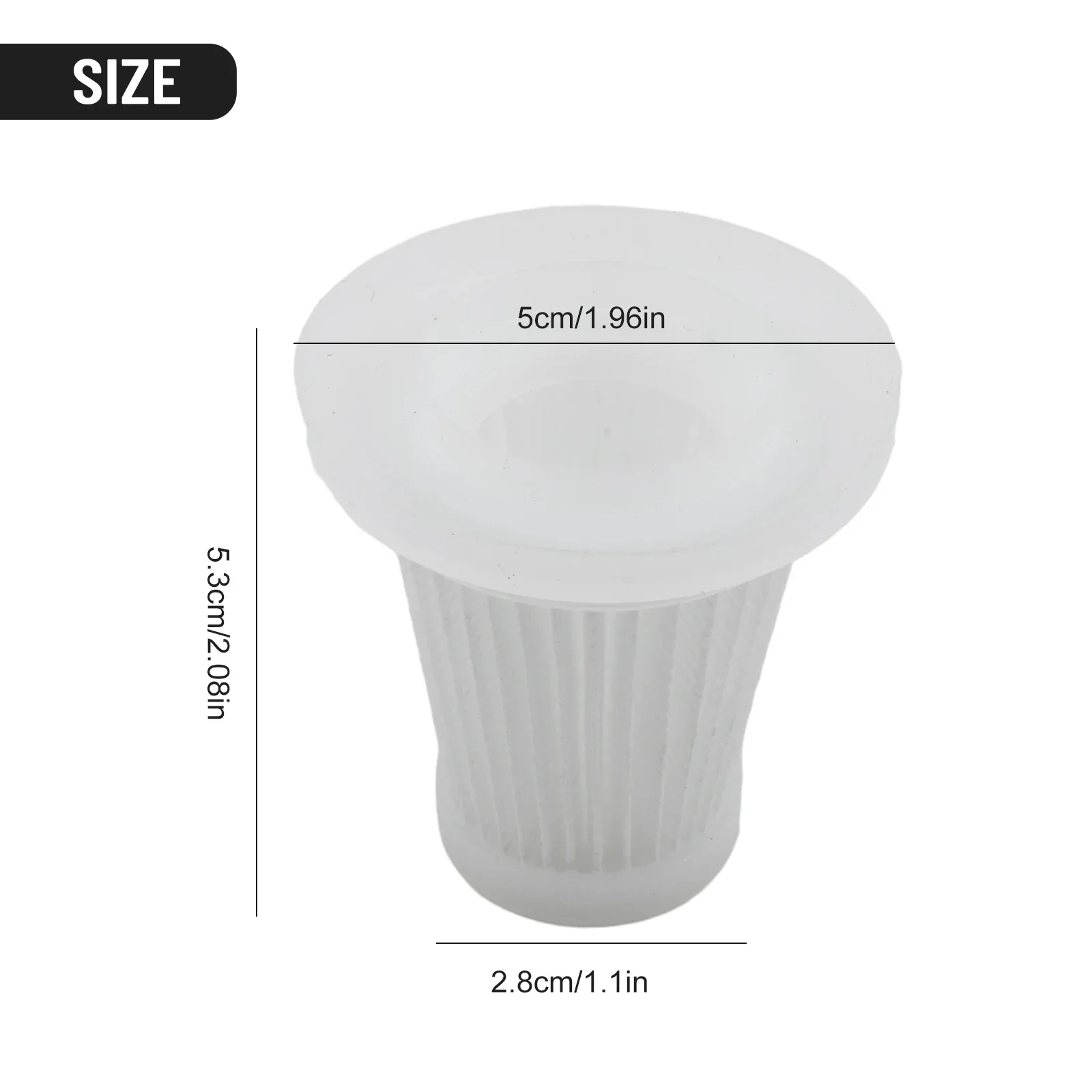 Handheld Vacuum Cleaner Replace Accessories Washable Filter Handy Vacuum Cleaner Home Car Mini Wireless