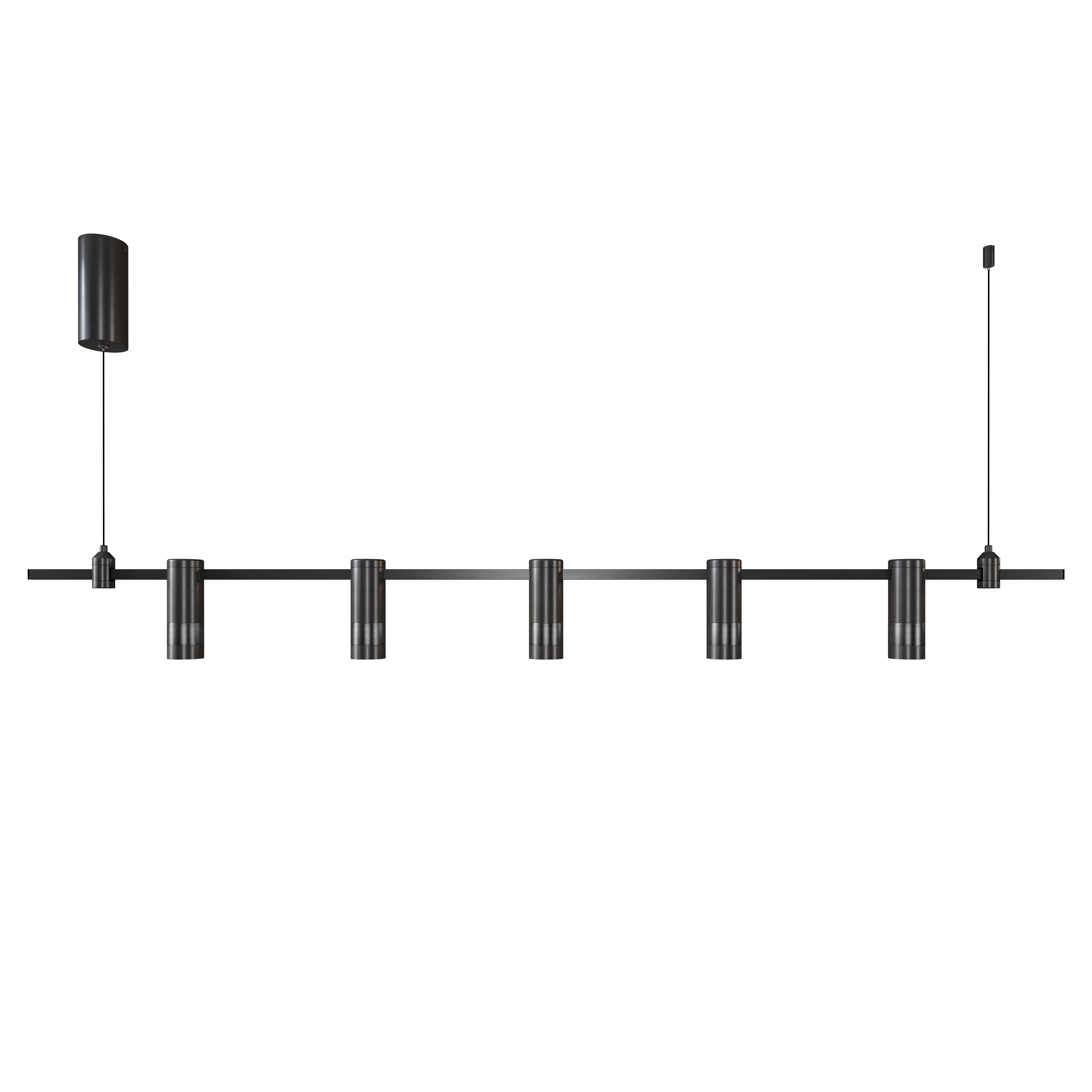 （3-piece set）Adjustable Copper Track Lighting Brushed Brass Lighting Kitchen Dining Room Moving Head Lights LED Spotlights