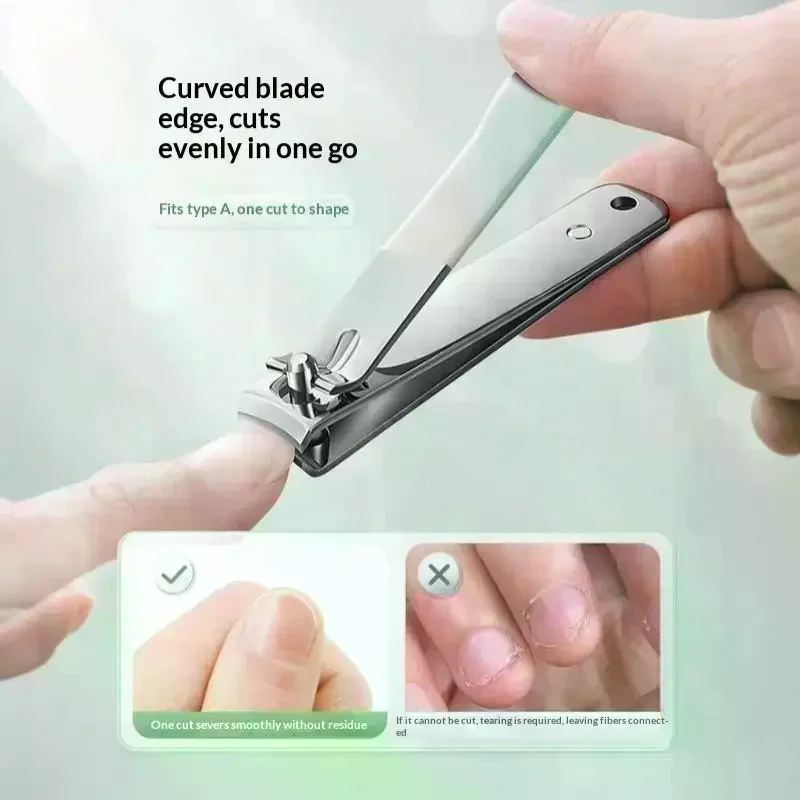 10-Piece Portable Nail Clipper Care Set Durable Stainless Steel Manicure Pedicure Tools for Daily Grooming Travel