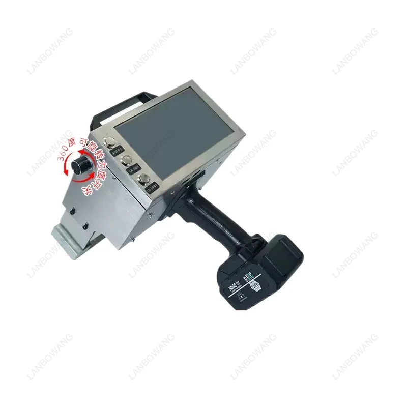 Portable Battery Dot Peen Marking Machine Handheld VIN Number Engraver For Car Metal Plate Engraving Marking