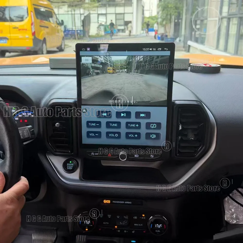 ee Car GPS Navi Radio For Ford Bronco Sport 2021-2025 New Upgrade Vertical Screen Multimedia Auto Monitor Carplay Android Head
