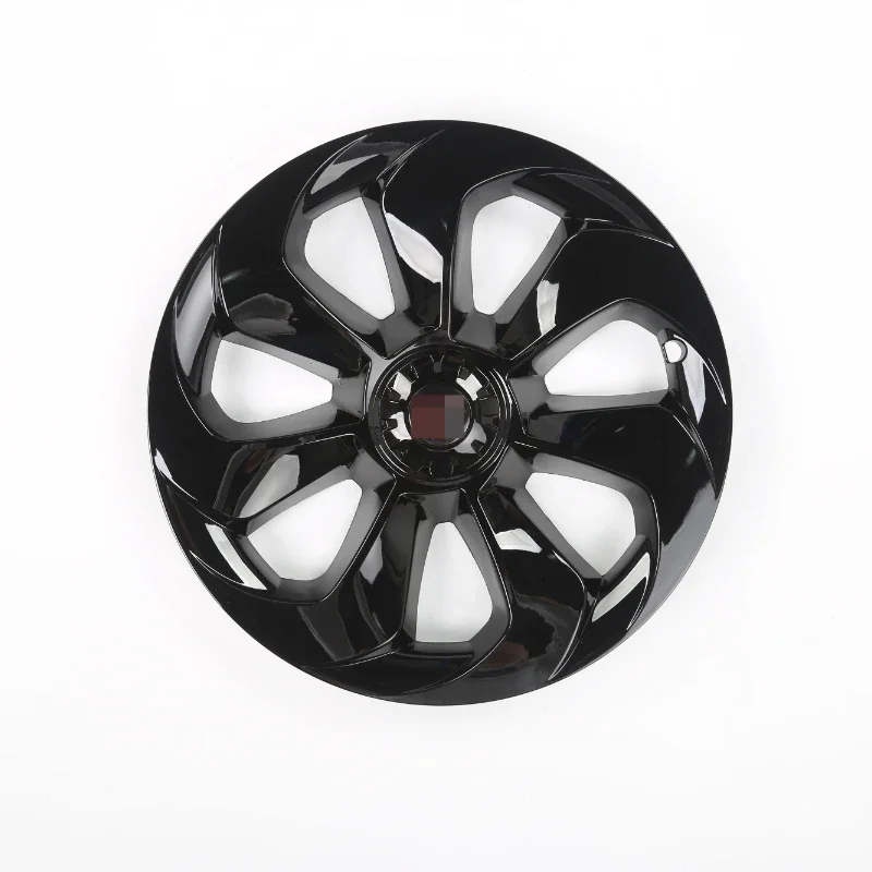 Wholesale New Big Blade Shape Matt Glossy Black 19 Inch All-Inclusive Hub Cap Wheel Cover For Tesla Model Y Wheel Hub Caps4PCS