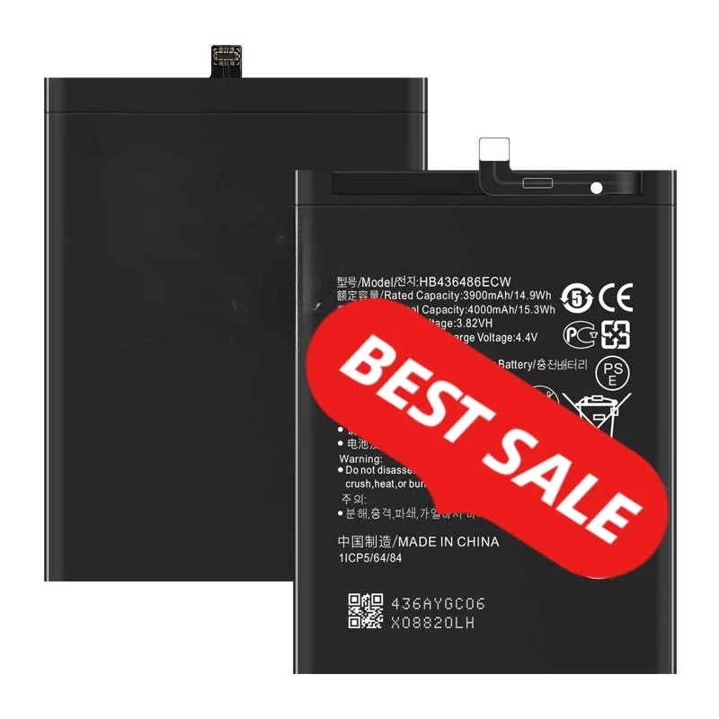 Battery for Huawei Mate 1/2/7/8/9/9 Pro/10/10 Pro/20/X/10X/10 Lite/20X/20 Lite/20 Pro/30 Lite/20X 5G/30/30 Pro/S Phone Battery