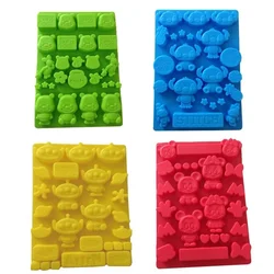 Disney Stitch 3D Silicone Mold Anime Figure Cake baking accessories Ice Cube Tray Chocolate Candy cookie DIY decorationkids Gift